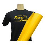 Filme Para Plotter De Recorte - Amarelo - Bobina 30cm X 3m