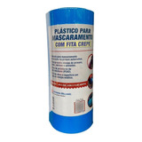 Filme Plástico Mascaramento Automotivo C/ Cortador Dispenser