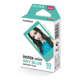 Filme Sky Blue Fujifilm Instax Mini 10 Folhas