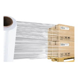 Filme Stretch Plástico 3kg Para Empacotar Pallets 50x200m
