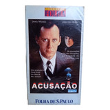 Filme Vhs - Videoteca Folha - Acusação - 1995 - Lacrado 