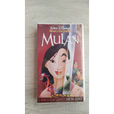 Filme Vhs Mulan Da Disney Com Selo Original Lacrado