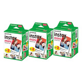 Filmes Fujifilm Instax Mini 6x Pack De 10 Unidades (60 Uni.)