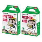 Filmes Instax 20 Kit Fotos Camera Mini Link Fujifilm 11 9 8