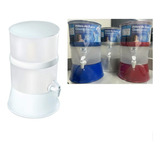 Filtro Agua 7l C/ Vela Purificador Compacto Plástico Cozinha
