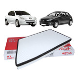 Filtro Ar Condicionado Polen Cabine Peugeot 206 207 1.4 8v /