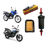 Filtro Ar E Combustivel Vela Ngk Crosser Xtz150 Fazer 150 