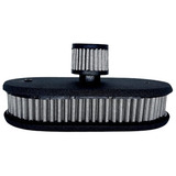 Filtro Ar Esportivo Black Mini Progressiv Carburador+respiro