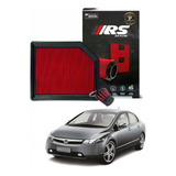 Filtro Ar Esportivo Inbox Rs Honda Civic 1.8 Lxl 2010 Brinde