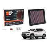 Filtro Ar Esportivo K&n 33-5034 Jeep Compass 2.0 16v Longitu