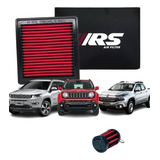 Filtro Ar Esportivo Rs Jeep Compass Renegade Fiat Toro Todos