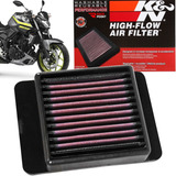 Filtro Ar K&n Kn Yamaha Mt03 Mt 03 Mt-03 2016 2017 2018 2019