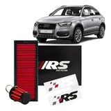 Filtro Ar Rs Inbox Esportivo Audi Q3 2.0 Tfsi Tsi 2012+