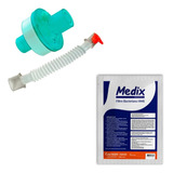 Filtro Bacteriano Respiratório Hmef Ventilação Mecânic Medix