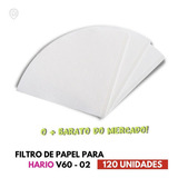 Filtro Branco Para Hario V60 -