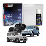 Filtro Cabine Ar Condicionado Mercedes Benz + Higienizador -