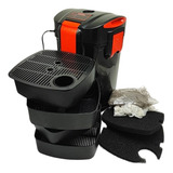 Filtro Canister Hopar Gf-909 2200lh C/ Mídias Carvão Esponja
