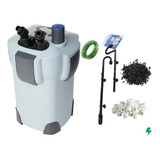 Filtro Canister Sun Sun 1000l/h Hw 402a P/ Aquario 350l 110v