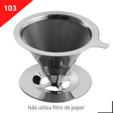 Filtro Coador De Café Inox S/