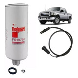 Filtro Combustível F250 4x4 Cummins 3.9 Fleetguard + Sensor