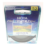 Filtro Cpl Polarizador Hoya 52mm Original P/ Canon Nikon