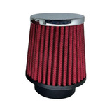 Filtro De Ar Esportivo Moto Bocal 50mm 10cm De Altura