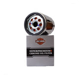 Filtro De Óleo Cromado Original Harley Davidson Touring Road King Street Glide Electra Glide Ultra Limited 2018 - 2019