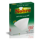 Filtro De Papel Para Café Médio 102 Nobre Com 30 Filtros