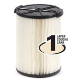 Filtro De Vácuo Ridgid® Original Vf4000 De 5 A 20 Galões