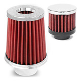 Filtro Esportivo Duplo Fluxo Com Encaixe 62 E 70mm + Respiro