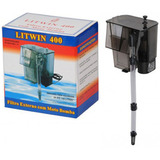 Filtro Externo P/ Aquário Litwin 400 - 450l/h 110v + 1 Refil