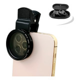 Filtro Lentes Circulares Polarizadas 37mm Celular + Case