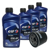 Filtro + Oleo De Motor 10w40 Elf Sandero Logan 1.0 16v