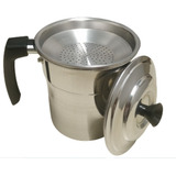 Filtro Para Óleo De Cozinha Com Coador De Alumínio 