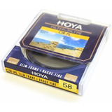 Filtro Polarizador Cpl Hoya 58mm Canon Nikon Sony Panasonic