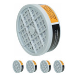 Filtro Químico Classe 1 Vo/ga Respirador Semi Facial Kit 4un