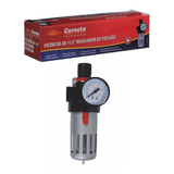 Filtro Regulador Ar Compressor 1/2 C/ Manômetro Corneta 