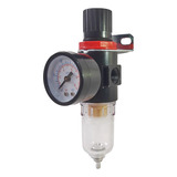Filtro Regulador Ar Para Compressor 1/4 Com Manômetro