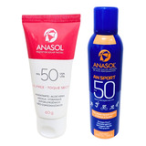 Filtro Solar Anasol Sport Fps 50 Corporal C/protetor Facial