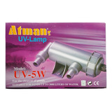 Filtro Ultra Violeta Atman 5w Uv-5w 800 L/h Lagos Até 3.000l