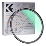 Filtro Uv 82mm K&f Concept Filtro Ultra Violeta Nano-k