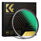 Filtro Uv K&f Concept 55mm Nano-x De 0,1% De Reflexão Ultrab