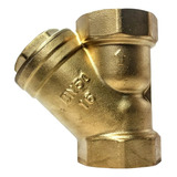 Filtro Y Latão Dn50 2 Emmeti Tela Em Aço Inox 