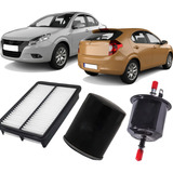 Filtros Oleo Motor E Combustivel Jac J5 Todos Kit 