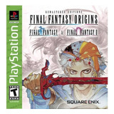 Final Fantasy Origins Ps1 Mídia Física