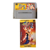 Final Fight 2 Original Com Manual Cartucho Super Famicom