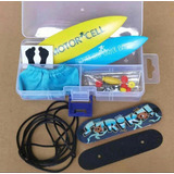 Fingerboard Kit Prancha De Surf Dedo Longboard Ferramentas