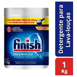 Finish Advanced - Detergente Em Pó Para Lava Louças, 1kg