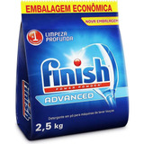 Finish Detergente Em Pó Lava Louças