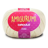 Fio Amigurumi - Circulo - Artesanato Em Croche E Trico Cor 8176-off White